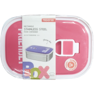 Tedemel Rectangle Stainless Steel Food Container Box 680 ml image