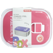Tedemel Rectangle Stainless Steel Food Container Box 350 ml image
