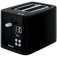 Tefal Digital Black Toaster - TT6408