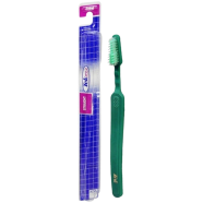Tek Pro Angled Soft Tooth Brush Green image