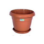 Tel Modern Flower Tub With Tray 14inch RW 14L - 93061 icon