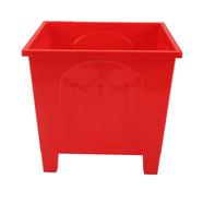 Tel Square Flower Tub 12inch Red 15L - 861583 icon
