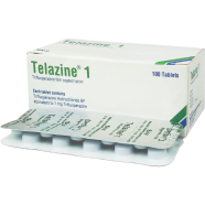 Telazine 1 mg Tablet 10's Strip image