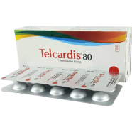 Telcardis 80 mg Tablet 10's Strip image