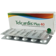 Telcardis Plus 40mg 12.5mg Tablet 10's Strip icon