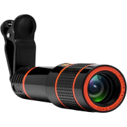 Telescope 10X Zoom Mobile Phone Camera Lens - Black image