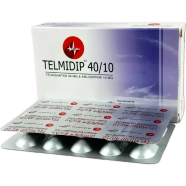 Telmidip 10 mg, 40 mg Tablet 10's Strip image