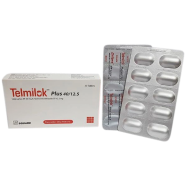 Telmilok Plus 40mg 12.5mg Tablet 10's Strip icon