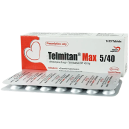 Telmitan Max 5 mg Plus 40 mg Tablet – 14's Strip image