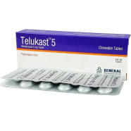 Telukast5 mg Chewable 10's Strip Tablet image