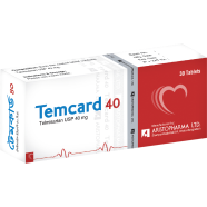 Temcard 40 mg Tablet – 10's Strip image