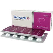 Temcard 80 mg Tablet 10'S Strip image
