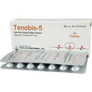 Tenobis 5 mg Tablet 14's Strip image