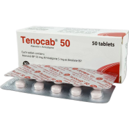 Tenocab 5 mg, 50 mg Tablet 10's Strip image