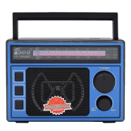 FePe FP-1968BT AM/FM/SW 3-Bands Radio with USB/TF Card Music Player image