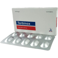 Terbinox 250 mg Tablet 10's Pack image