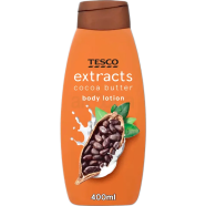 Tesco Extracts Cocoa Butter Body Lotion 400ml image