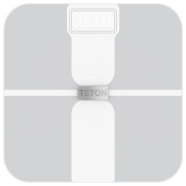Teton Smart Scale (WiFi Plus Bluetooth) for Body Weight, Digital Bluetooth Weight Scale Tracks 13 Metrics, Bathroom Body Fat Scale 16 Health Monitor with Smart App