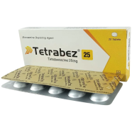 Tetrabez 25 mg Tablet 10'S Strip image
