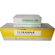 Tetrasina 500 mg Capsule 10's strip image