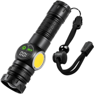 Tg K60 Rechargeable Flashlight 10W Cob Plus Led Torchlight image