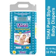 Thai Baby Pant Diapers- 32pcs, 13-18kg image