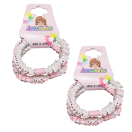 Thai Multicolor Hair Band Bundle - 4pcs image