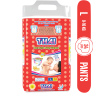 Thai Pant System Baby Diapers (L Size) (9-16kg) (34pcs)