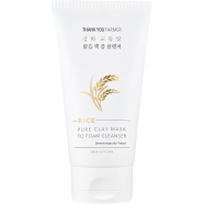 Thank You Farmer Rice Pure Clay Mask To Foam Cleanser - 150ml image