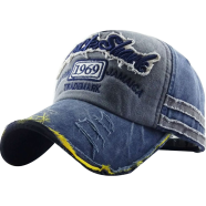 The 1969 Heritage Distressed Denim Cap image