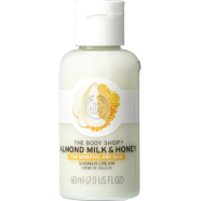 The Body Shop Almond Milk and Honey Shower Cream - 60ml image