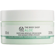 The Body Shop Aloe Soothing Rescue Cream Mask 100ml (Made in UK) image