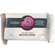 The Body Shop British Rose Exfoliating Soap 100gm image
