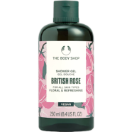 The Body Shop British Rose Floral and Refreshing Shower Gel 250ml image