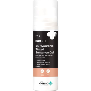 The Derma CO 1 Percent Hyaluronic Tinted Sunscreen Gel for Broad Spectrum Protection 50g image