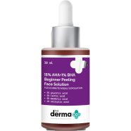 The Derma Co 15Percent AHA Plus 1Percent BHA Beginner Face Peeling Solution - 30 ml -304695075 image