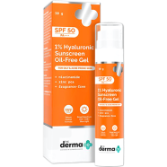 The Derma Co 1Percent Hyaluronic Sunscreen Oil-Free Gel 50g image