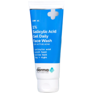 The Derma Co 1 Percent Salicylic Acid Gel Daily Face Wash 100ml image