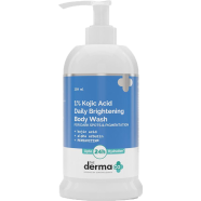 The Derma Co 1 percent Kojic Acid Daily Brightening Body Wash with Alpha Arbutin for Dark Spots and Pigmentation 250 ml -520120348 image