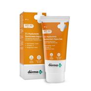 The Derma Co 1percent Hyaluronic Sunscreen SPF 50 Aqua Gel - 80g -321297845 image