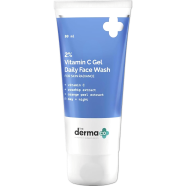 The Derma Co 2 Percent Vitamin C Gel Daily Face Wash 80ml image