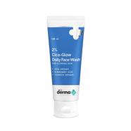 The Derma Co 2percent Cica-Glow Daily Face Wash for Glowing Skin - 100ml -336536438 image