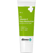 The Derma Co 3 percent Vitamin E Face Moisturizer With Vitamin E and Lactic Acid for Dry and Flaky Skin 30 gm -526099104 image