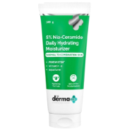 The Derma Co 5 Percent Nia-Ceramide Daily Hydrating Moisturizer For Normal To Combination Skin 100g image