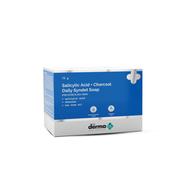 The Derma Co Salicylic Acid plus Charcoal Daily Syndet Soap - 75g*2 -335783718