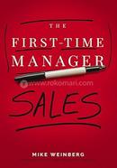 The First-Time Manager: Sales image