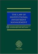 The Law of Institutional Investment Management image