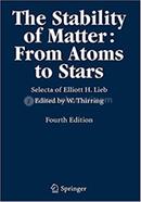 The Stability of Matter: From Atoms to Stars image