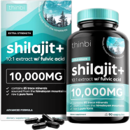 Thinbi Gold Grade Shilajit 10000mg - 90 Capsules image