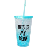 This Is My Drink Sipper With Straw Water Bottle image
